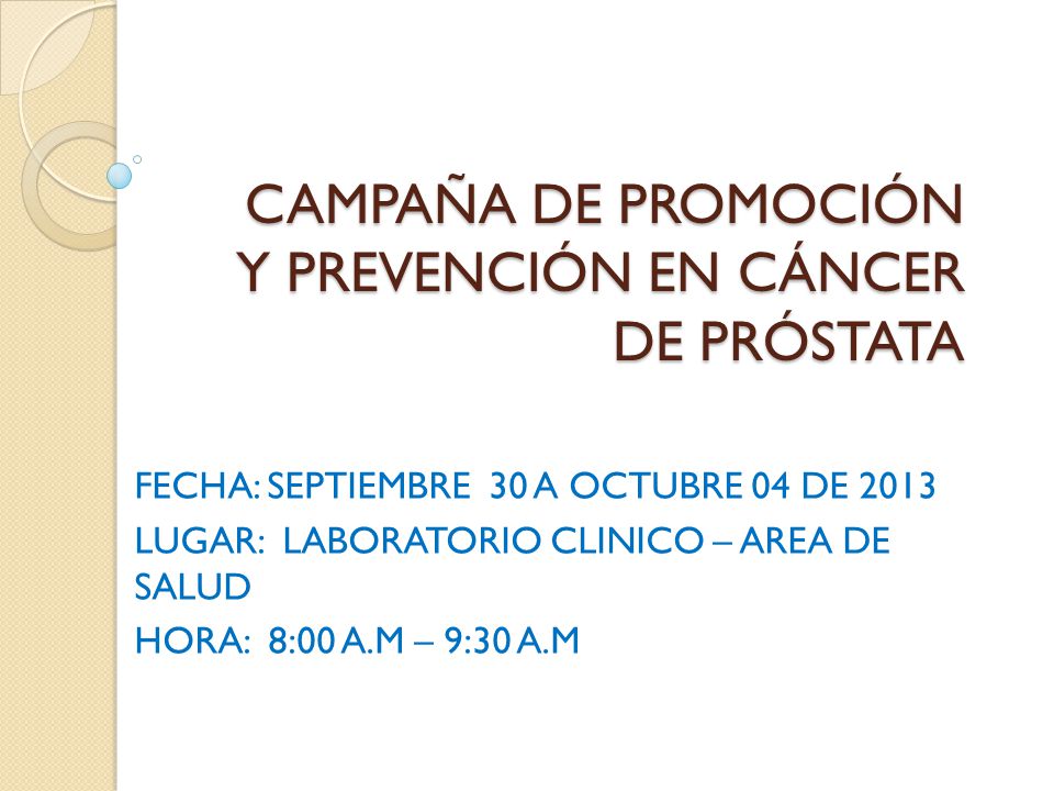 prevención de próstata octubre 2020 de prevención de próstata octubre 2020 de